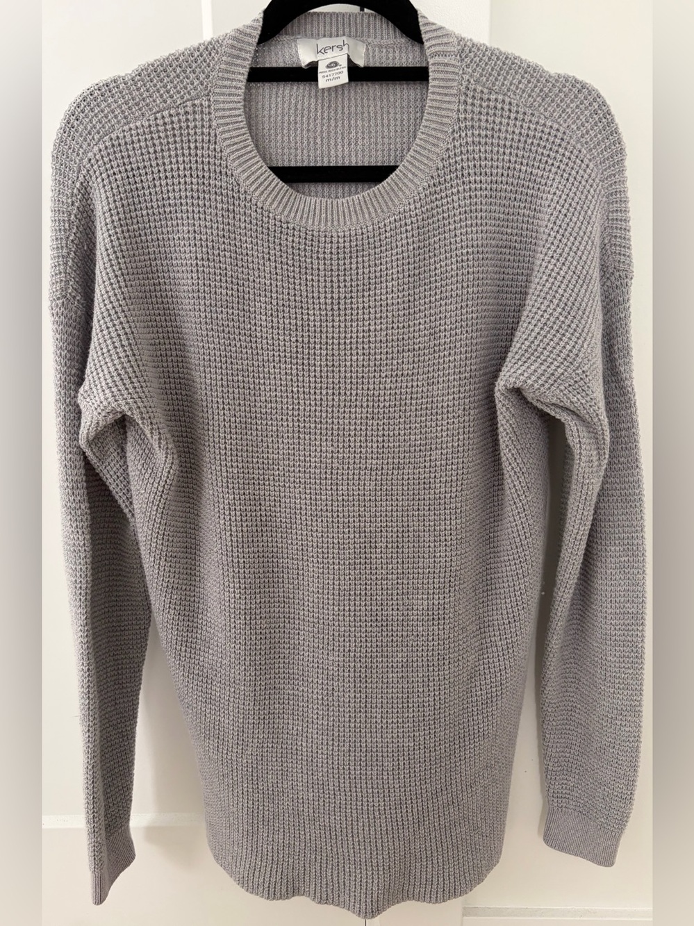 Kersh Women's Crewneck Sweater in Light Gray